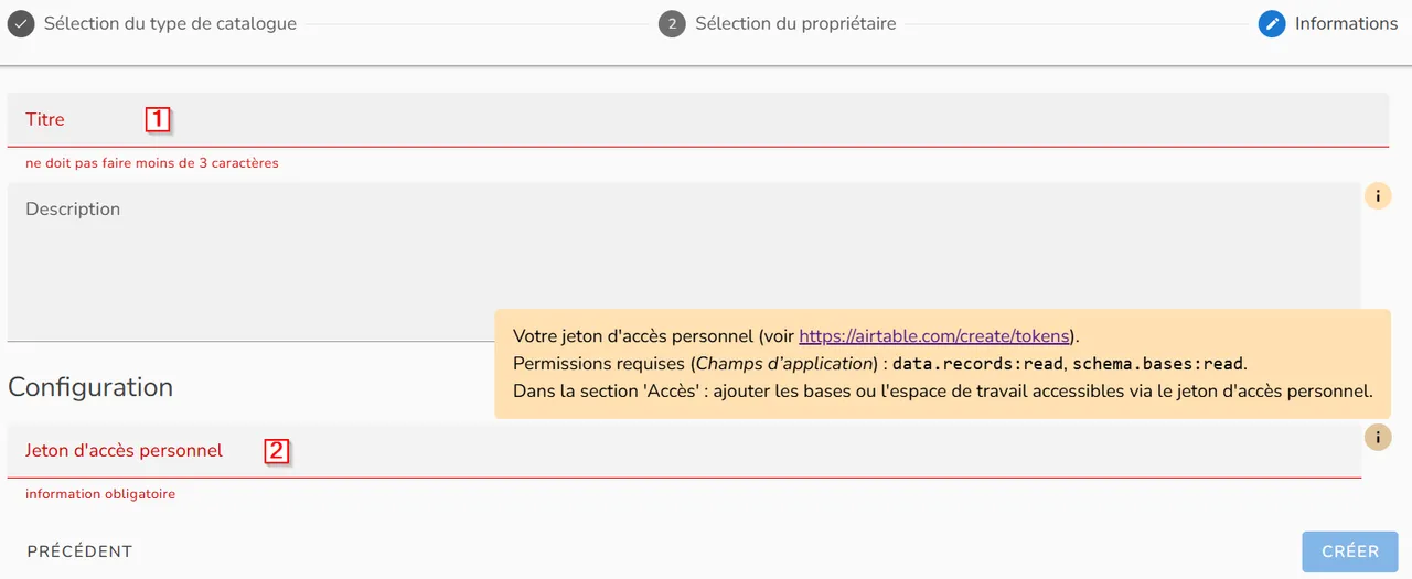 Configuration de votre connecteur