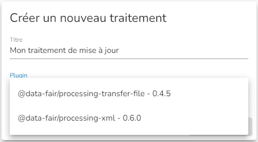 Mise en place d'un traitement d'import automatisé